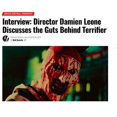Interview: Director Damien Leone Discusses the Guts Behind Terrifier